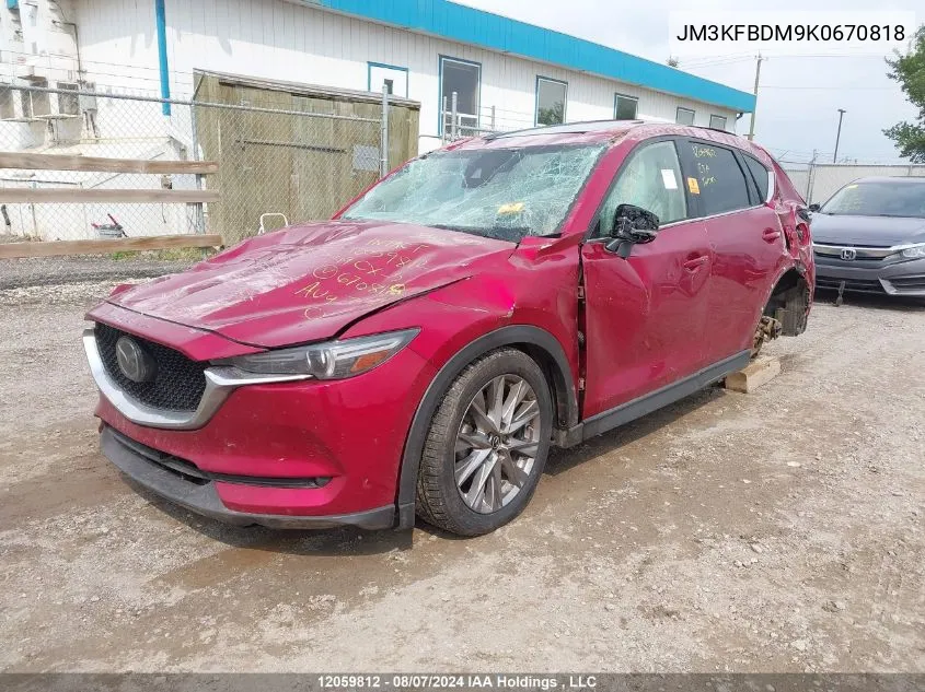 JM3KFBDM9K0670818 2019 Mazda Cx-5