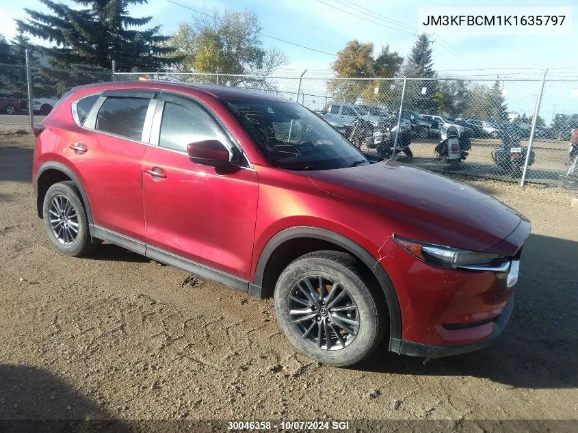 JM3KFBCM1K1635797 2019 Mazda Cx-5 Touring