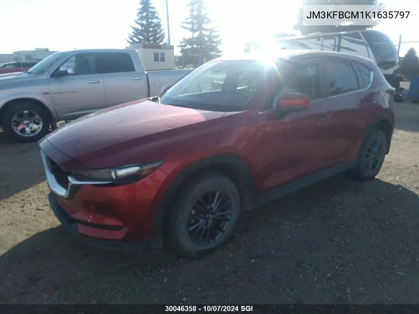 2019 Mazda Cx-5 Touring VIN: JM3KFBCM1K1635797 Lot: 30046358