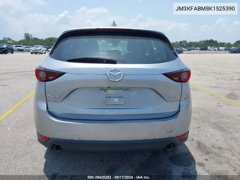 2019 Mazda Cx-5 Sport VIN: JM3KFABM8K1525390 Lot: 39425252