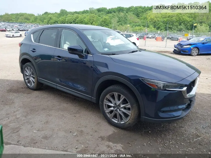 2019 Mazda Cx-5 Grand Touring VIN: JM3KFBDM5K1510364 Lot: 39481847