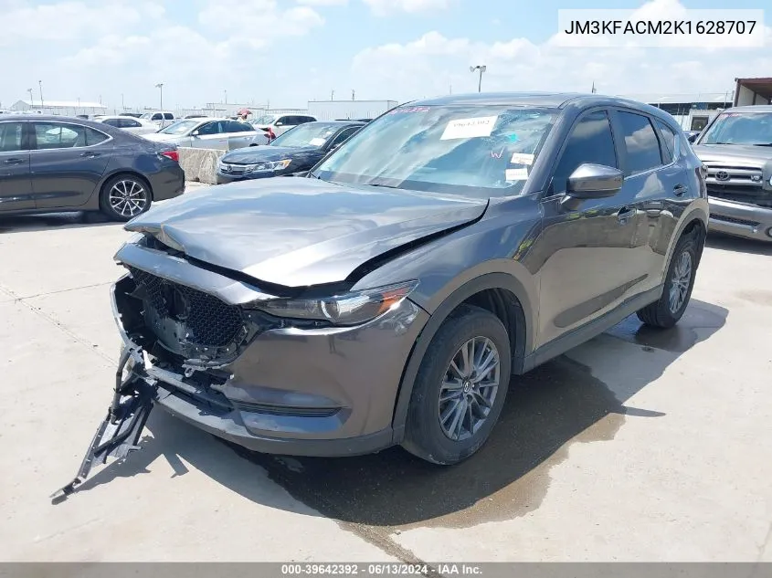 2019 Mazda Cx-5 Touring VIN: JM3KFACM2K1628707 Lot: 39642392