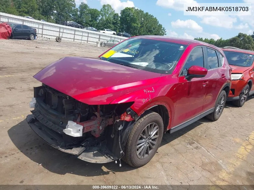 2019 Mazda Cx-5 Sport VIN: JM3KFABM4K0518703 Lot: 39659322