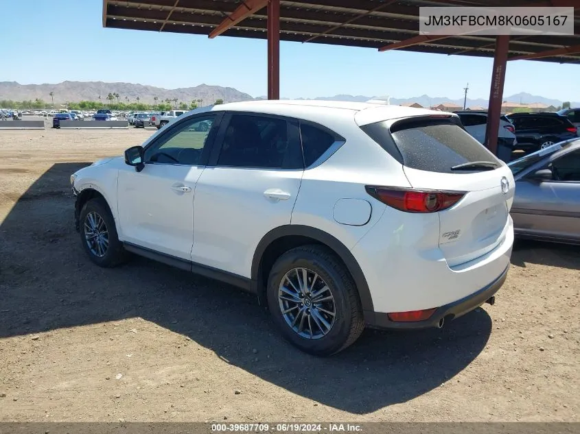 2019 Mazda Cx-5 Touring VIN: JM3KFBCM8K0605167 Lot: 39687709