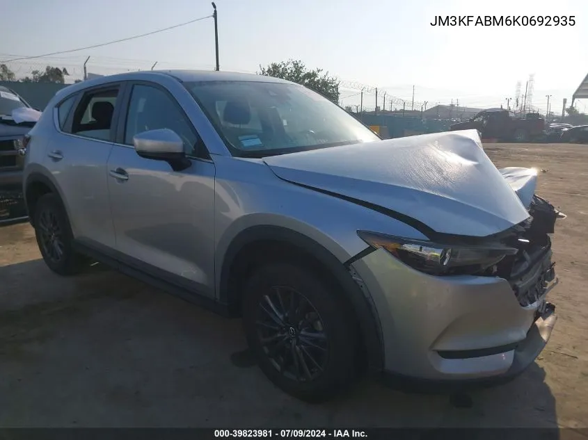 JM3KFABM6K0692935 2019 Mazda Cx-5 Sport