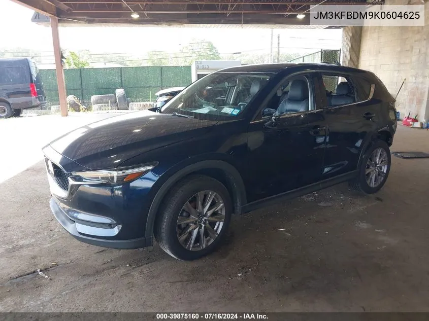 2019 Mazda Cx-5 Grand Touring VIN: JM3KFBDM9K0604625 Lot: 39875160