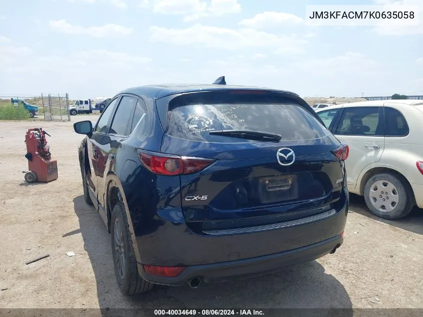 JM3KFACM7K0635058 2019 Mazda Cx-5 Touring