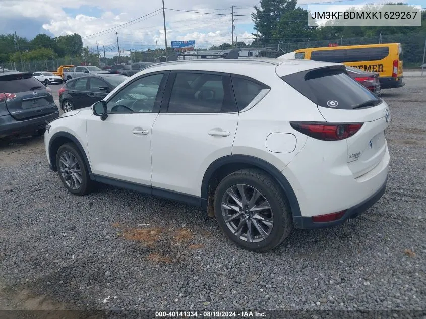 2019 Mazda Cx-5 Grand Touring VIN: JM3KFBDMXK1629267 Lot: 40141334