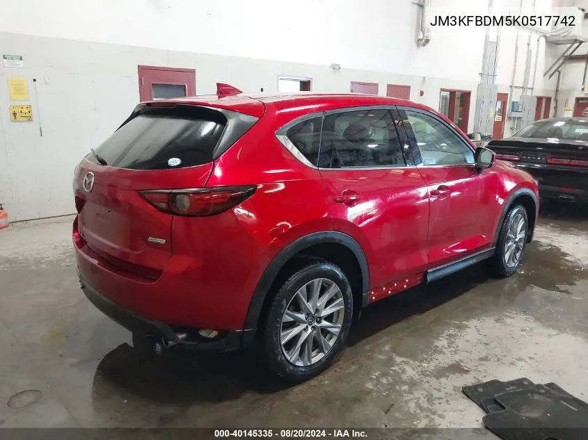 JM3KFBDM5K0517742 2019 Mazda Cx-5 Grand Touring