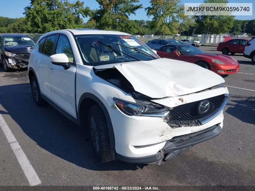 2019 Mazda Cx-5 Touring VIN: JM3KFBCM9K0596740 Lot: 40168742