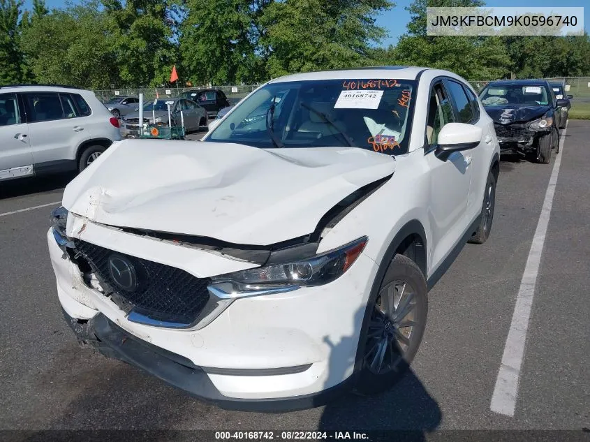 2019 Mazda Cx-5 Touring VIN: JM3KFBCM9K0596740 Lot: 40168742