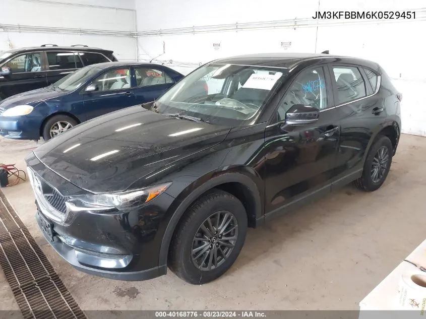 JM3KFBBM6K0529451 2019 Mazda Cx-5 Sport