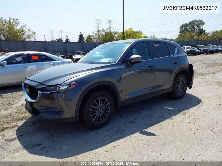 2019 Mazda Cx-5 Touring VIN: JM3KFBCM4K0532217 Lot: 40185634