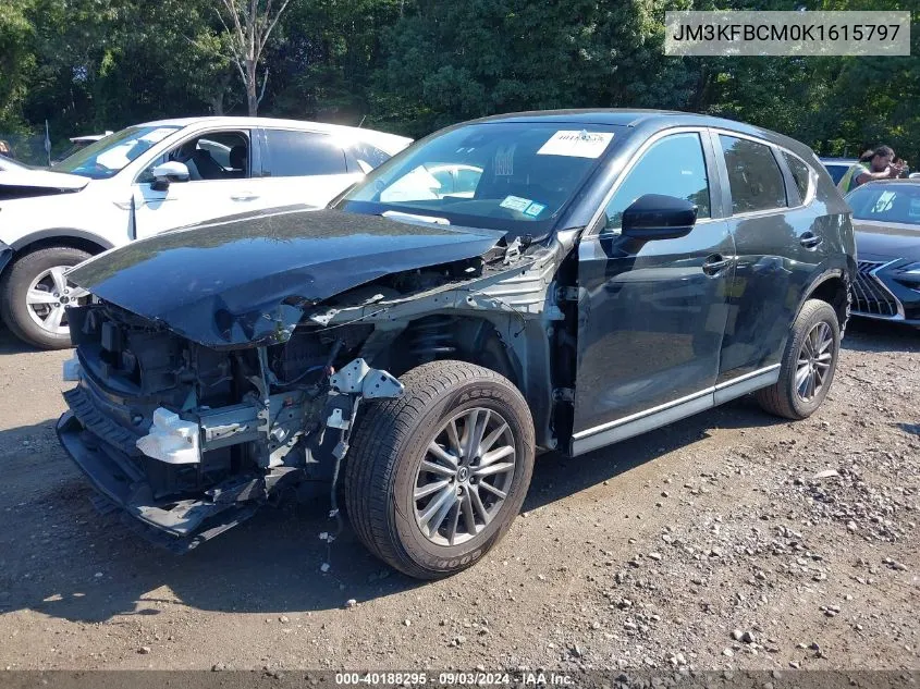 2019 Mazda Cx-5 Touring VIN: JM3KFBCM0K1615797 Lot: 40188295