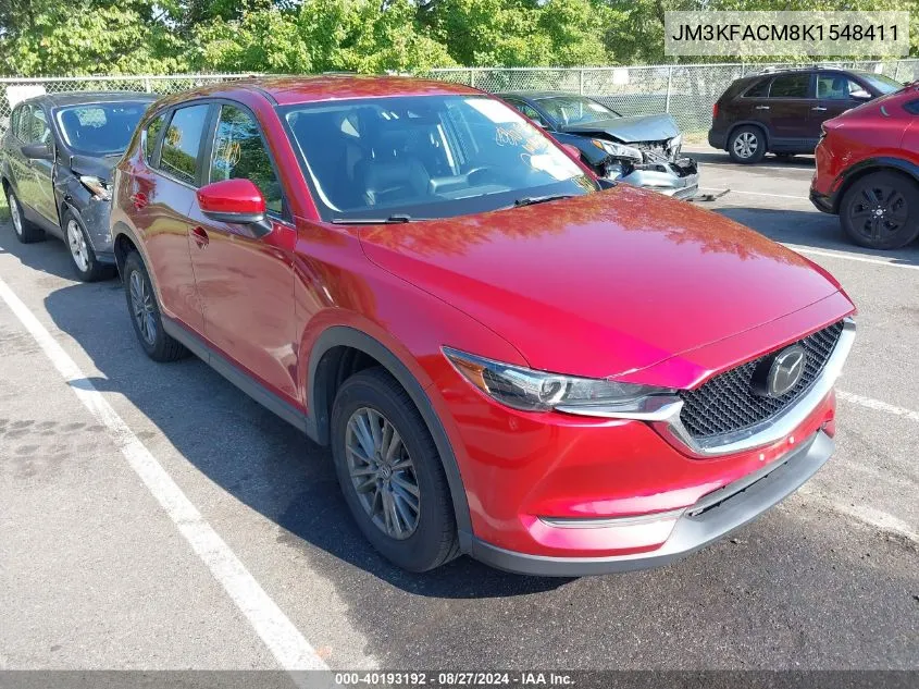 2019 Mazda Cx-5 Touring VIN: JM3KFACM8K1548411 Lot: 40193192