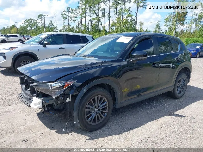 2019 Mazda Cx-5 Sport VIN: JM3KFBBM2K1672388 Lot: 40235052