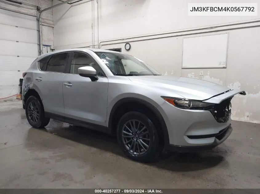 JM3KFBCM4K0567792 2019 Mazda Cx-5 Touring