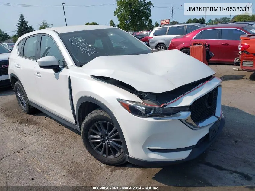 2019 Mazda Cx-5 Sport VIN: JM3KFBBM1K0538333 Lot: 40267963