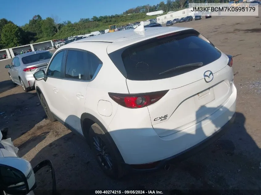 2019 Mazda Cx-5 Touring VIN: JM3KFBCM7K0595179 Lot: 40274215