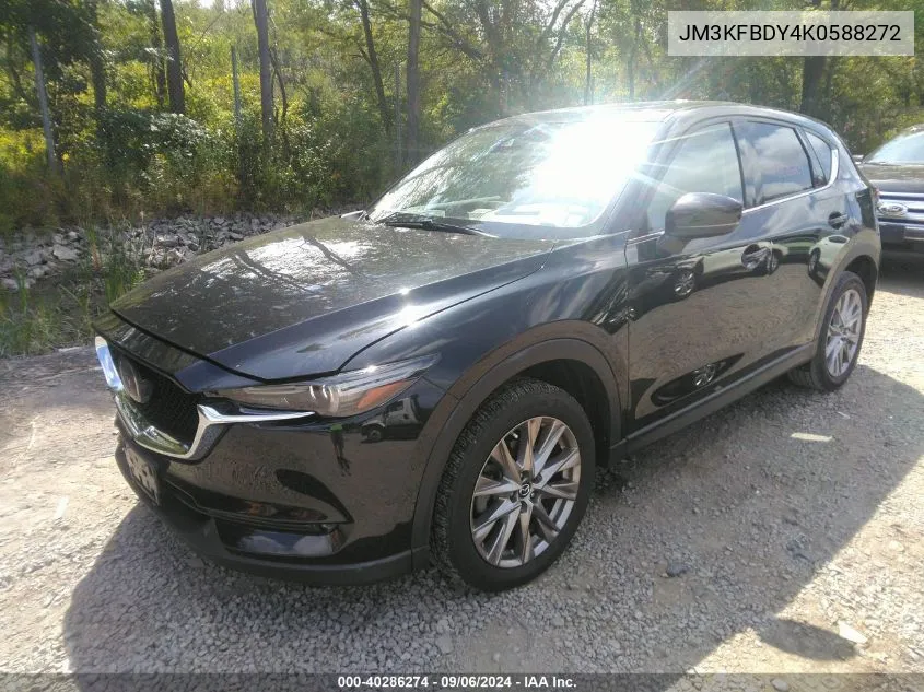 2019 Mazda Cx-5 Grand Touring Reserve VIN: JM3KFBDY4K0588272 Lot: 40286274