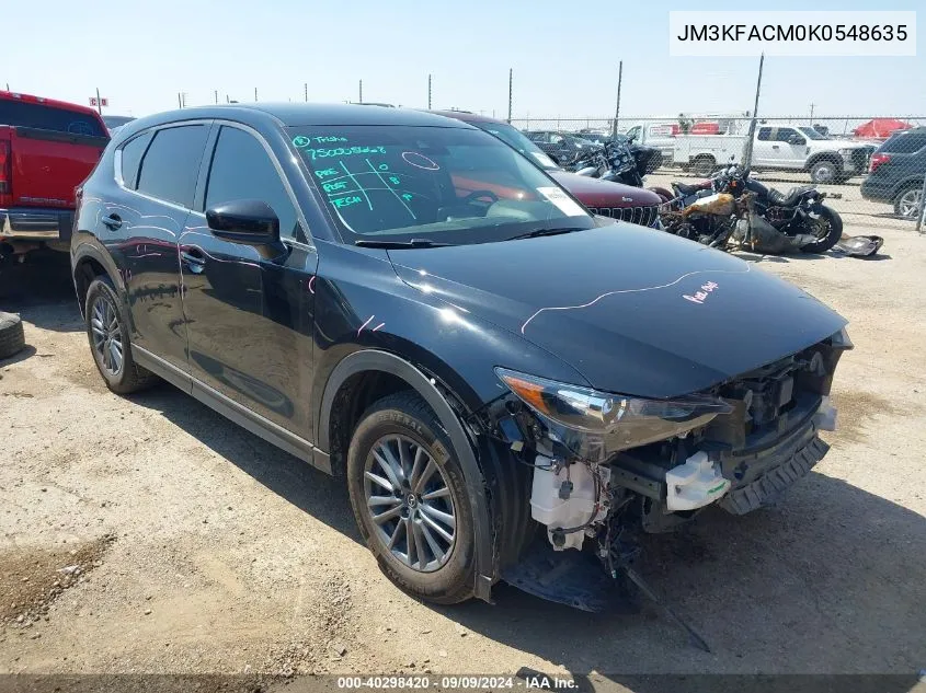 JM3KFACM0K0548635 2019 Mazda Cx-5 Touring