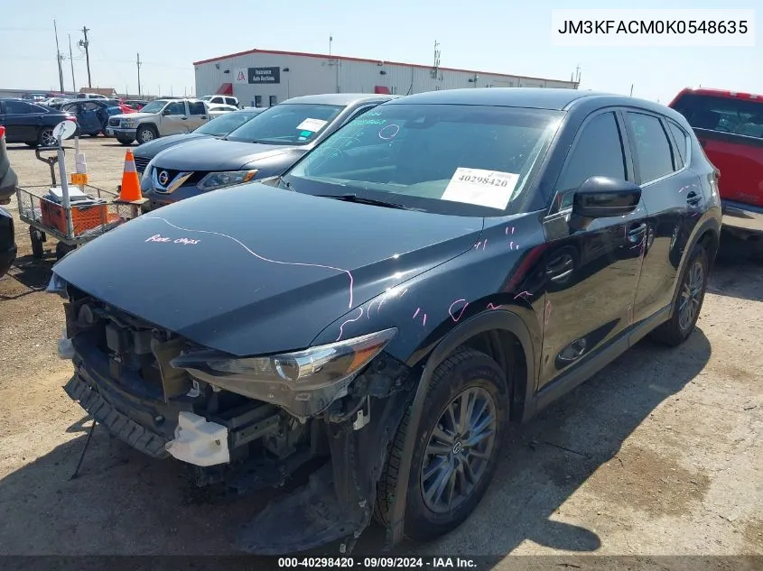 JM3KFACM0K0548635 2019 Mazda Cx-5 Touring