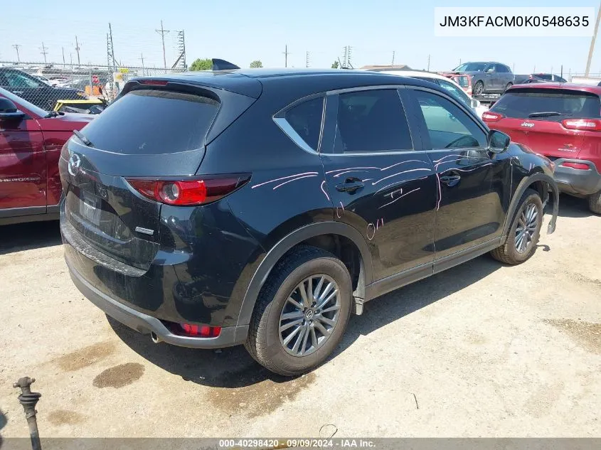 JM3KFACM0K0548635 2019 Mazda Cx-5 Touring