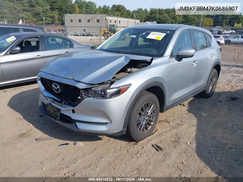 2019 Mazda Cx-5 Sport VIN: JM3KFBBM7K0686907 Lot: 40310232