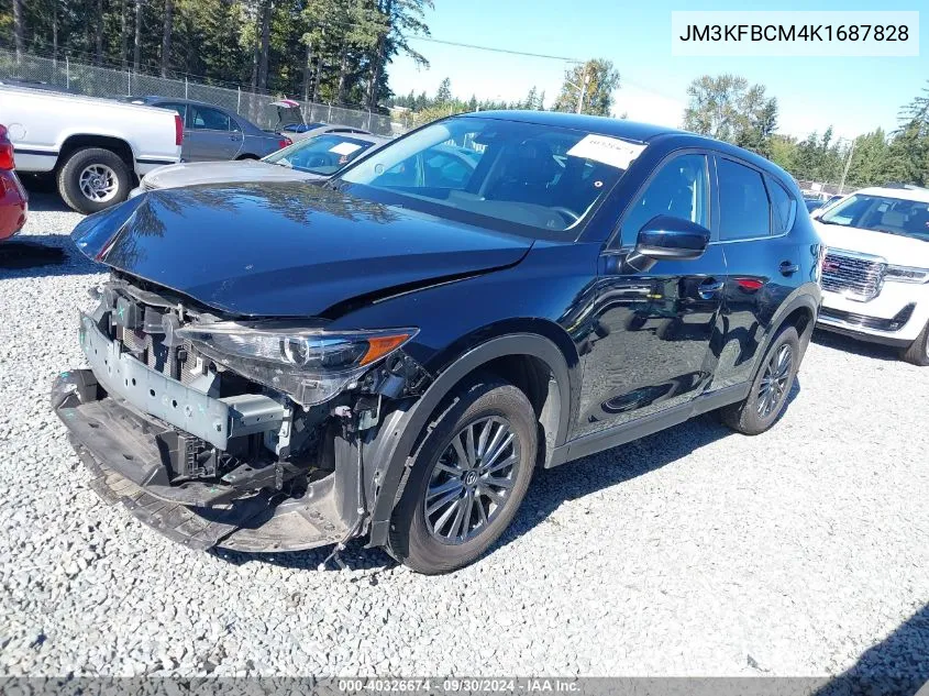 2019 Mazda Cx-5 Touring VIN: JM3KFBCM4K1687828 Lot: 40326674