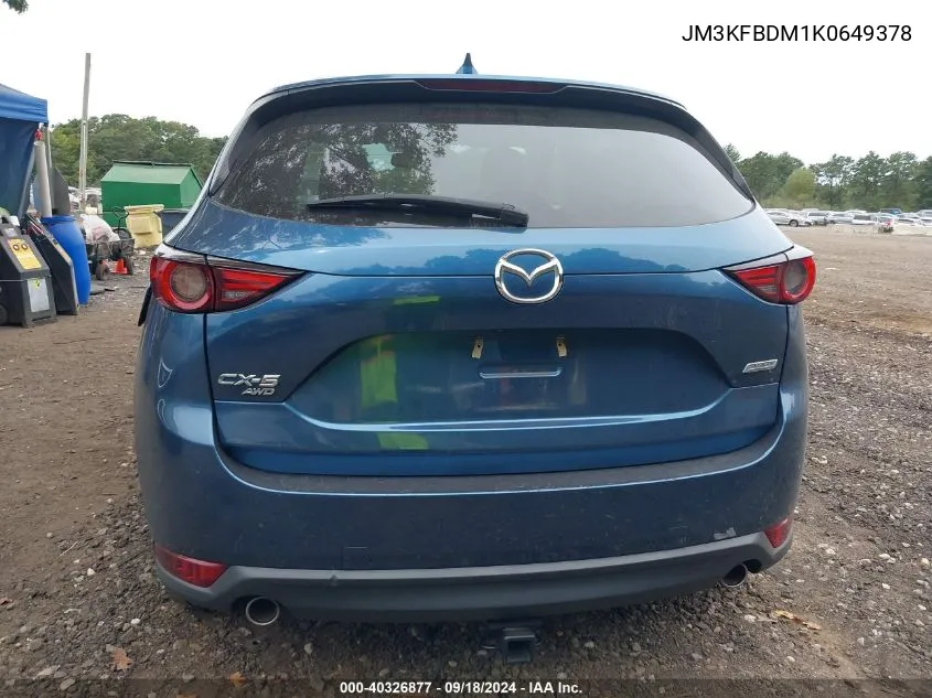 JM3KFBDM1K0649378 2019 Mazda Cx-5 Grand Touring