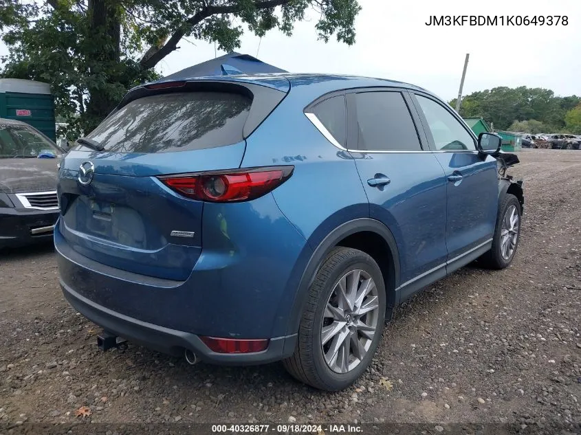 JM3KFBDM1K0649378 2019 Mazda Cx-5 Grand Touring