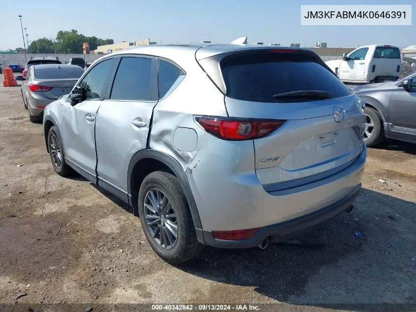 2019 Mazda Cx-5 Sport VIN: JM3KFABM4K0646391 Lot: 40342842