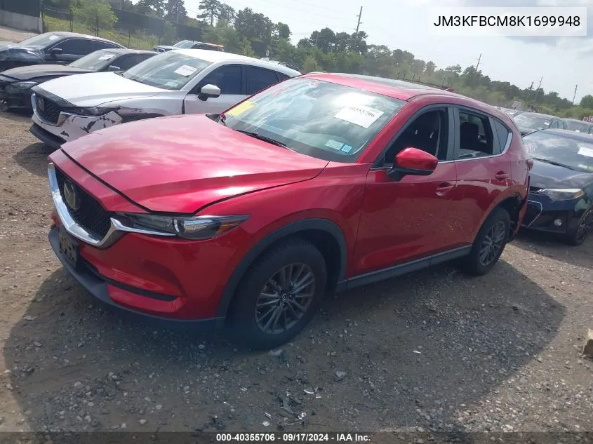 2019 Mazda Cx-5 Touring VIN: JM3KFBCM8K1699948 Lot: 40355706