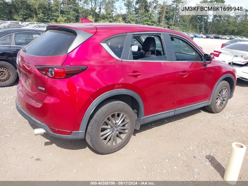 2019 Mazda Cx-5 Touring VIN: JM3KFBCM8K1699948 Lot: 40355706