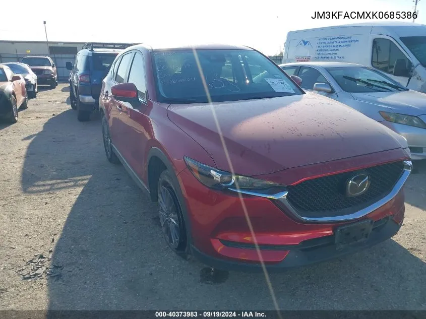 2019 Mazda Cx-5 Touring VIN: JM3KFACMXK0685386 Lot: 40373983