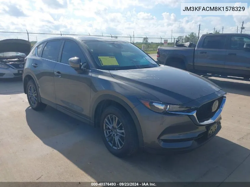 2019 Mazda Cx-5 Touring VIN: JM3KFACM8K1578329 Lot: 40376493