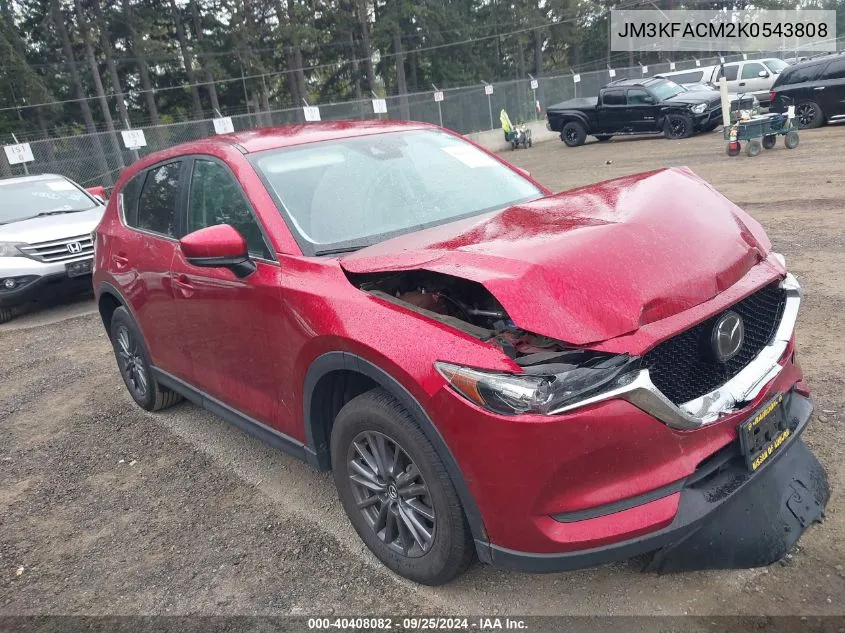 JM3KFACM2K0543808 2019 Mazda Cx-5 Touring