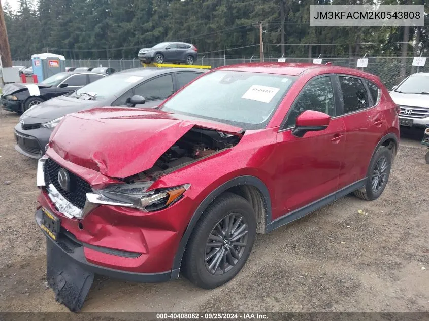 JM3KFACM2K0543808 2019 Mazda Cx-5 Touring