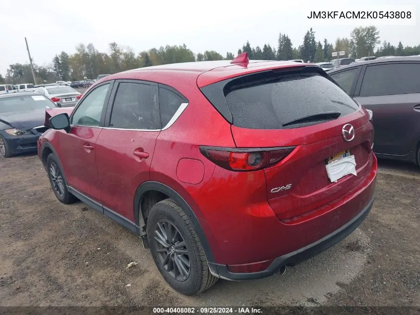 JM3KFACM2K0543808 2019 Mazda Cx-5 Touring