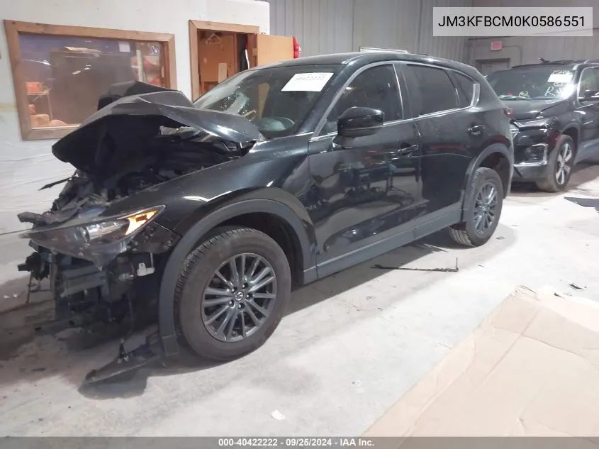 JM3KFBCM0K0586551 2019 Mazda Cx-5 Touring