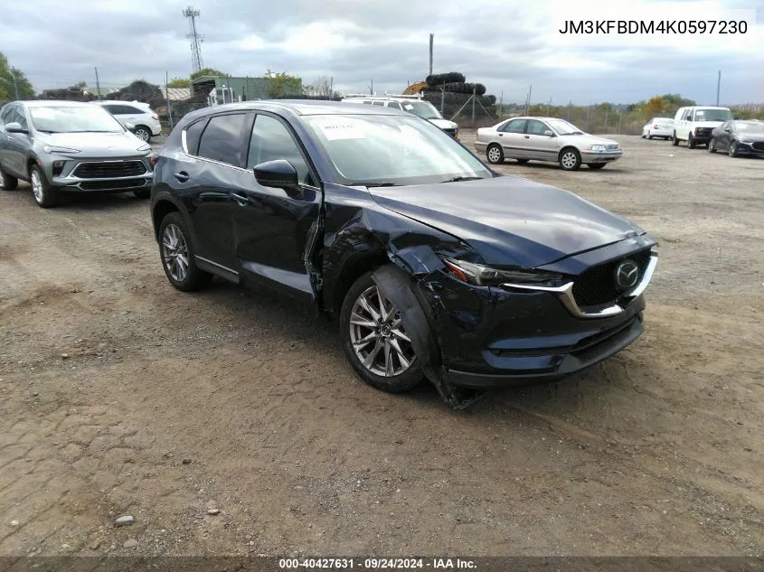 2019 Mazda Cx-5 Grand Touring VIN: JM3KFBDM4K0597230 Lot: 40427631