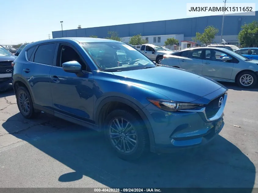 2019 Mazda Cx-5 Sport VIN: JM3KFABM8K1511652 Lot: 40428228