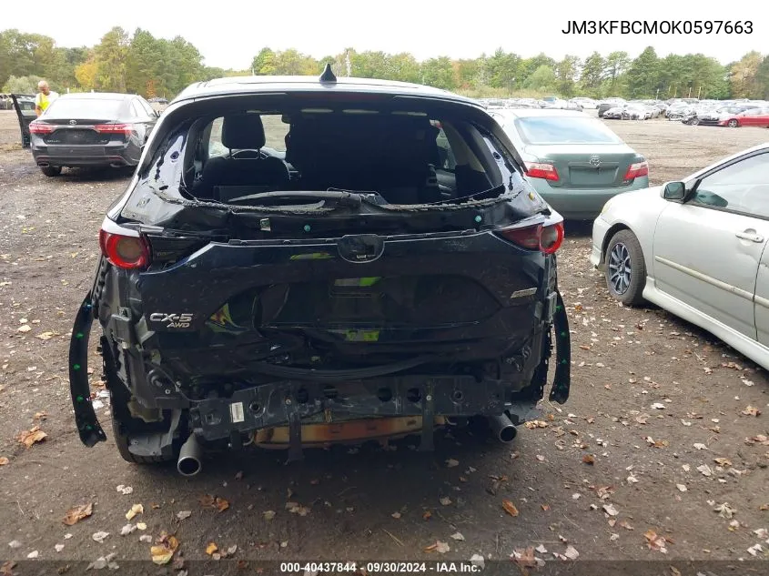 JM3KFBCMOK0597663 2019 Mazda Cx-5 Touring