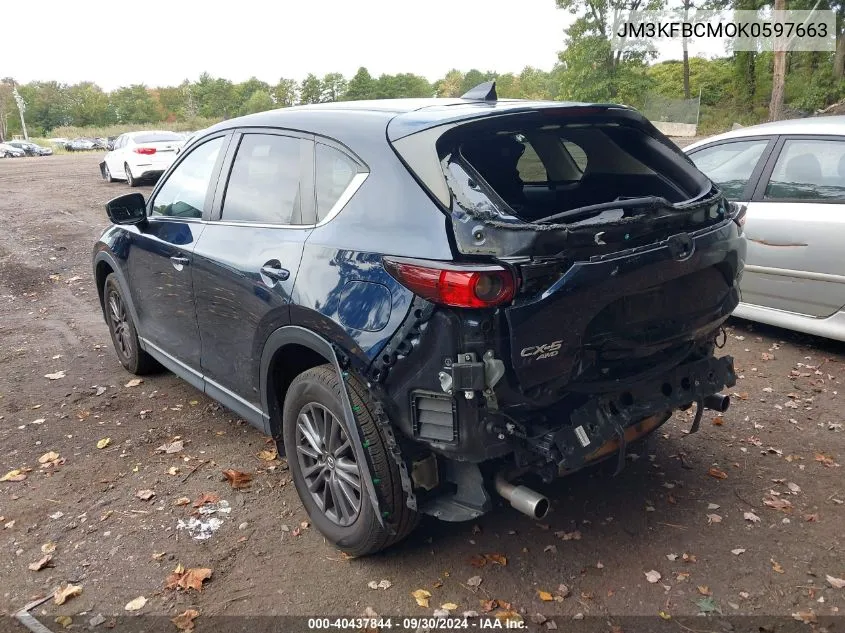 JM3KFBCMOK0597663 2019 Mazda Cx-5 Touring