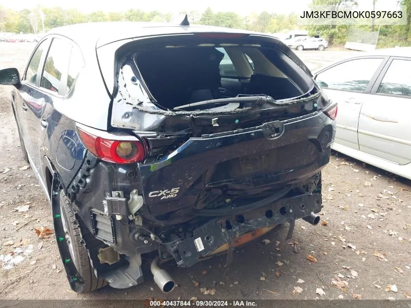 JM3KFBCMOK0597663 2019 Mazda Cx-5 Touring