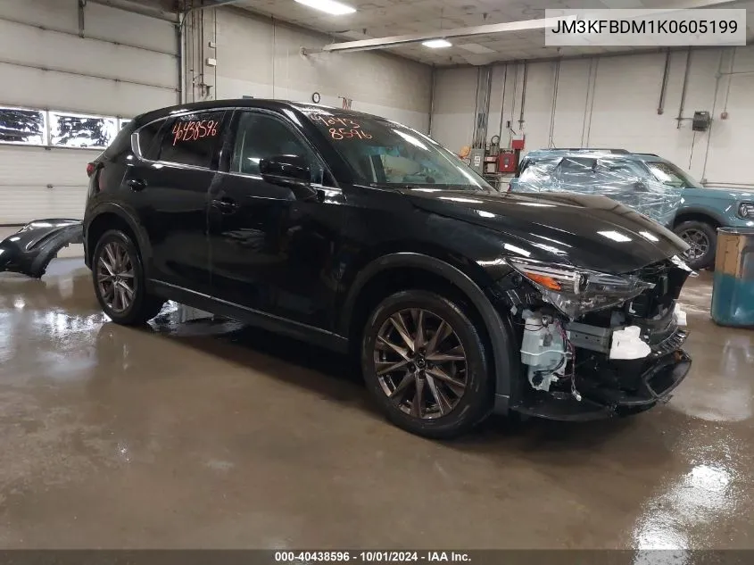 2019 Mazda Cx-5 Grand Touring VIN: JM3KFBDM1K0605199 Lot: 40438596