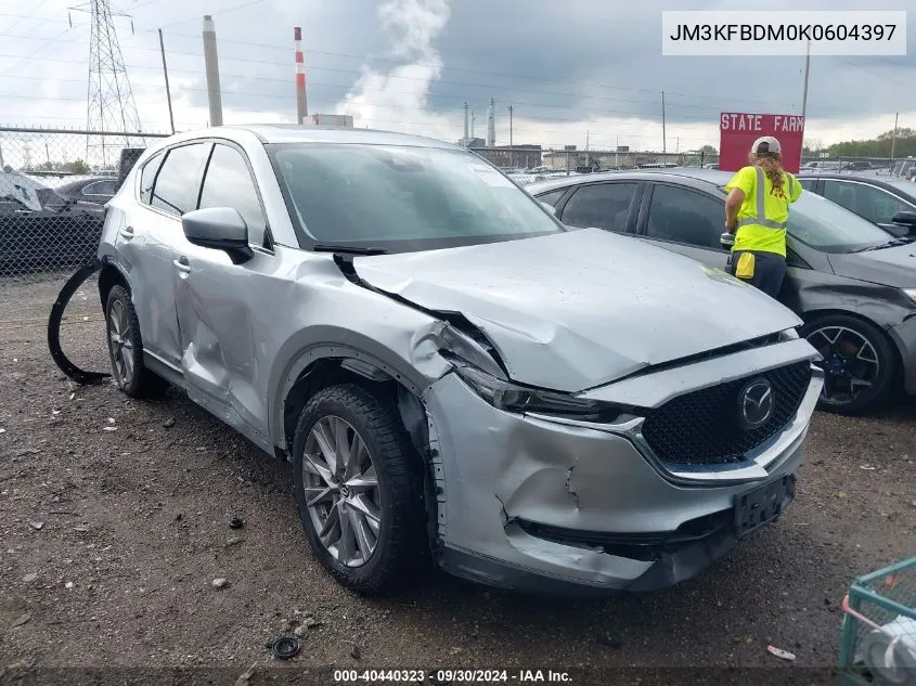 2019 Mazda Cx-5 Grand Touring VIN: JM3KFBDM0K0604397 Lot: 40440323