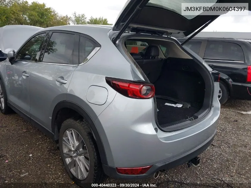 2019 Mazda Cx-5 Grand Touring VIN: JM3KFBDM0K0604397 Lot: 40440323