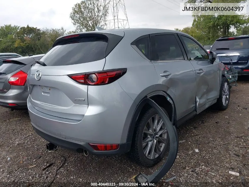 2019 Mazda Cx-5 Grand Touring VIN: JM3KFBDM0K0604397 Lot: 40440323