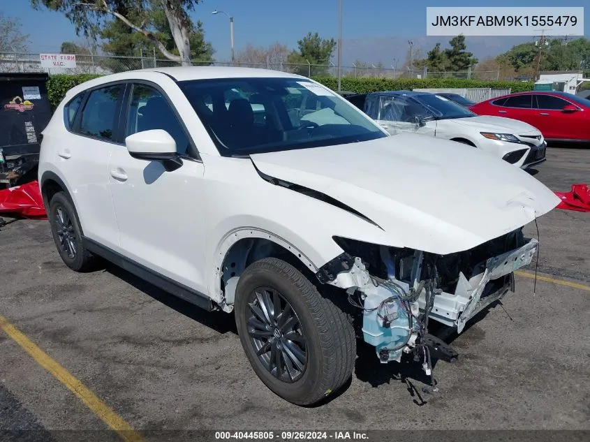 2019 Mazda Cx-5 Sport VIN: JM3KFABM9K1555479 Lot: 40445805